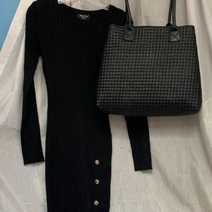 Elegant Black Shoulder Bag
